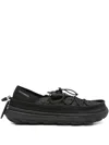 Merrell Hut Moc 2 Grid-pattern Sneakers In Black