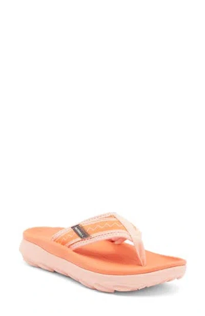 Merrell Hut Ultra Flip Flop In Melon/peach