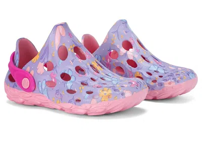 Merrell Hydro Moc (toddler/little Kids/big Kids) Kid's Shoes Lilac/peach : 1 Little Kid M, Synthetic In Purple