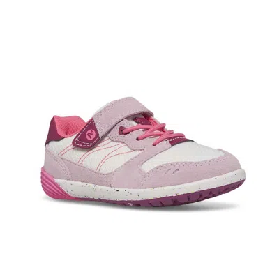 Merrell Kids' Infant-toddler Baresteps A83 Sneaker In Lilac/berry In Pink
