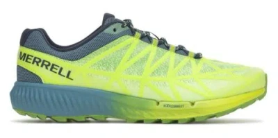 Pre-owned Merrell J066949 Mens Hiking Shoe Agility Synthesis 2 High Vi Sz_10_ In High Viz