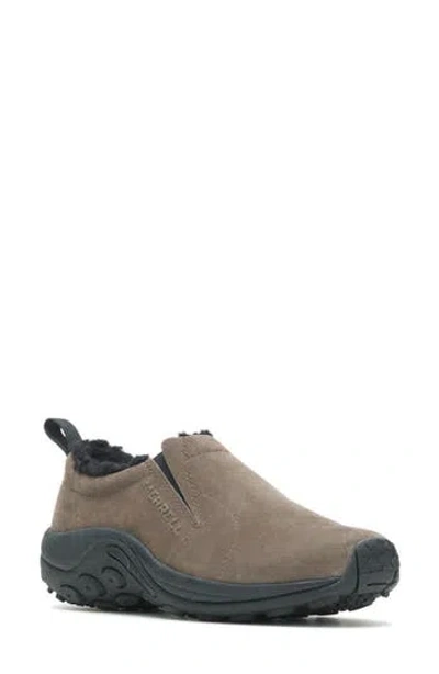 Merrell Jungle Moc Cozy Slip-on Shoe In Brown