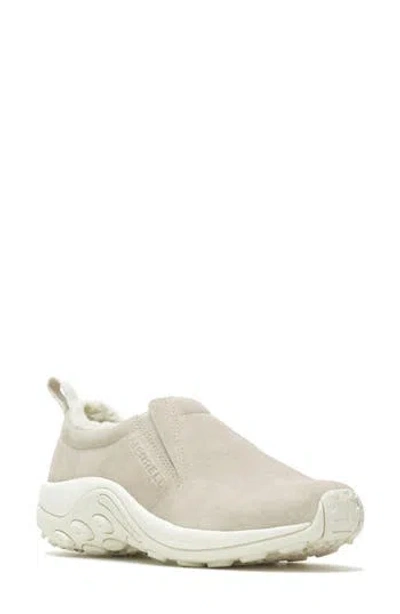 Merrell Jungle Moc Cozy Slip-on Shoe In Neutral