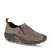 Merrell Jungle Suede Moc Slip-on Shoes In Brown