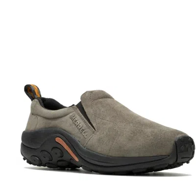 Merrell Jungle Moc J60788w Wide Width Gunsmoke Suede Slip-on Shoes Shop255 In Brown