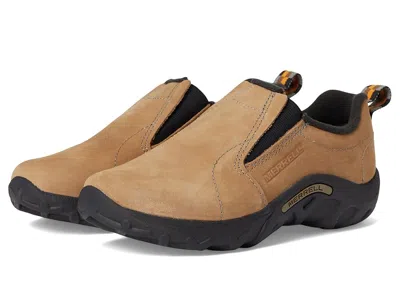 Merrell Jungle Moc Nubuck (toddler/little Kid/big Kid) Boys Shoes Brown : 13 Little Kid W, Leather/nubuck In Multi