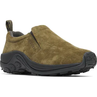 Merrell Jungle Moc Trail Shoe In Green