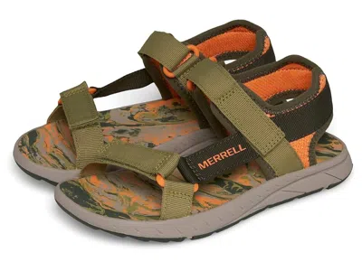 Merrell Kahuna Web 2.0 (toddler/little Kid/big Kid) Kids Shoes Olive/orange : 13 Little Kid M