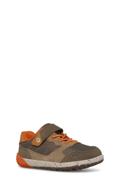 Merrell Kids' Bare Steps® A83 Trainer In Gunsmoke/ Taupe