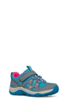 Merrell Kids' Trail Chaser Sneaker In Grey/turq/multi