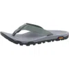 Merrell Laurel Womens Padded Insole Woven Flip-flops In Green