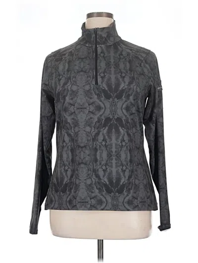 Pre-owned Merrell Long Sleeve Blouse In Gray