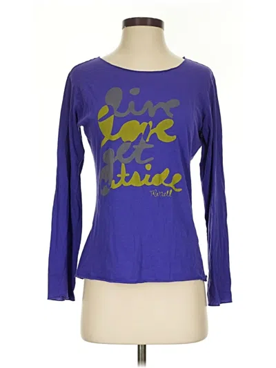 Pre-owned Merrell Long Sleeve T-shirt In Purple