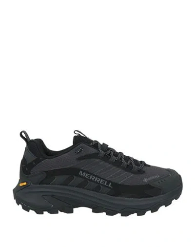 Merrell Man Sneakers Black Size 9 Textile Fibers