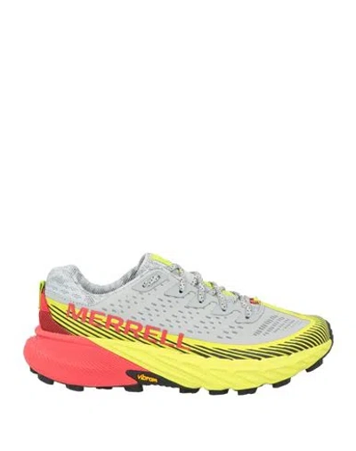 Merrell Man Sneakers Light Grey Size 9 Textile Fibers