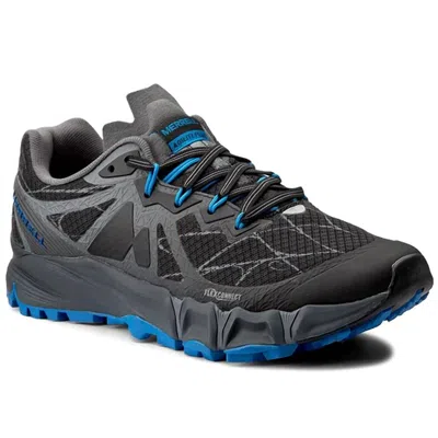 Merrell Men's Agility Peak Flex Trail Running Shoes In Black