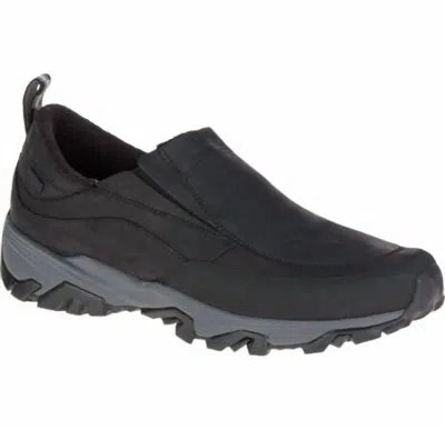 Merrell Men's Coldpack Ice Waterproof Mocassin Shoes In Black