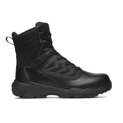 Merrell Men's Fullbench 8" Tactical Zip Waterproof Carbon Fiber Boot Wide Width In Multi