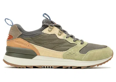 Pre-owned Merrell Men's  Alpine 83 Sneaker Recraft Sneakers In Olive