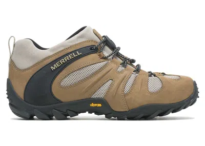 Pre-owned Merrell Men's  Chameleon 8 Stretch Sneakers In Kangaroo In Brown