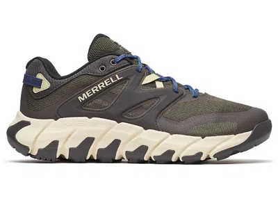 Pre-owned Merrell Men's  Maipo Explorer Aerosport Sneakers In Dark Moss In Green