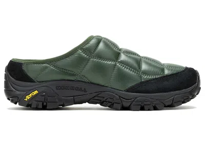 Pre-owned Merrell Men's  Moab 2 Slide Quilted 1trl Sneakers In Viridian In Green