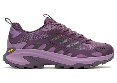Pre-owned Merrell Men's  Moab Speed 2 Goretex Bl 1trl Sneakers In Plum