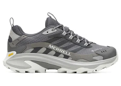 Pre-owned Merrell Men's  Moab Speed 2 Goretex Sneakers In Asphalt