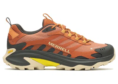 Pre-owned Merrell Men's  Moab Speed 2 Goretex Sneakers In Clay