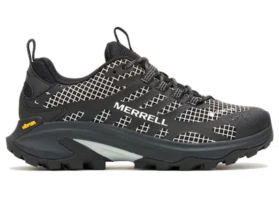 Pre-owned Merrell Men's  Moab Speed 2 Reflective Goretex Sneakers In Black