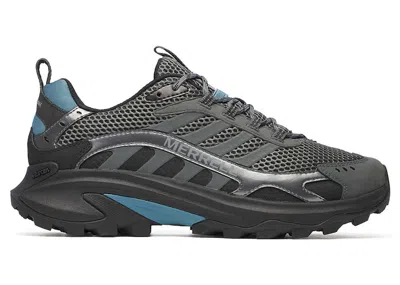 Pre-owned Merrell Men's  Moab Speed 2 Vent 2k 1trl Sneakers In Alloy/black