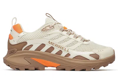Pre-owned Merrell Men's  Moab Speed 2 Vent 2k 1trl Sneakers In Stucco/mocha