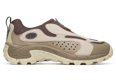 Pre-owned Merrell Men's  Moc Speed Streak Evo 1trl Sneakers In Fawn/black In Multi