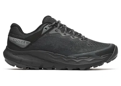 Pre-owned Merrell Men's  Nova 4 Waterproof Sneakers In Black