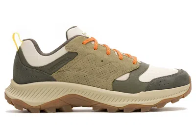 Pre-owned Merrell Men's  Tempo Sol Sneakers In Dark Moss In Green