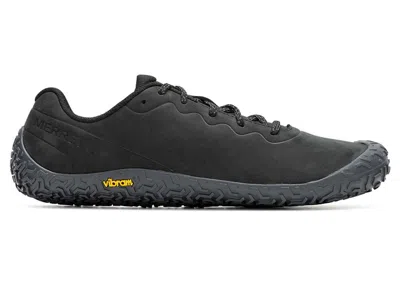 Pre-owned Merrell Men's  Vapor Glove 6 Leather Sneakers In Black