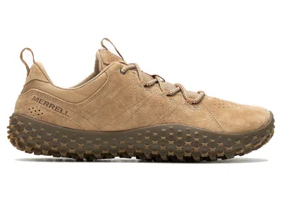 Pre-owned Merrell Men's  Wrapt Sneakers In Tobacco In Brown