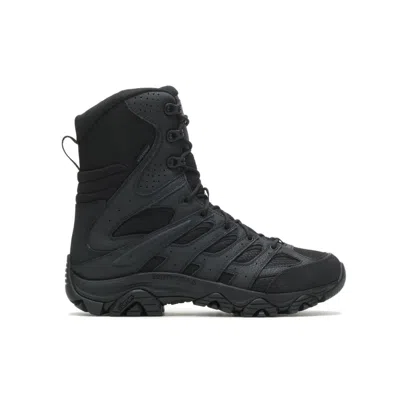 Merrell Men's Moab 3 8" Tactical Zip Waterproof Boot In Black