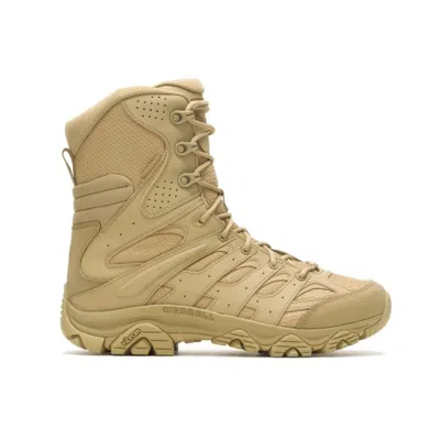 Merrell Men's Moab 3 8" Tactical Zip Waterproof Boot In Brown
