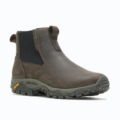 Merrell Men's Moab Adventure 3 Chelsea Polar Waterproof Boots In Brown In Grey