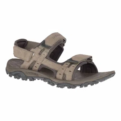 Merrell Men's Moab Drift 2 Strap Sandals In Brindle In Grey