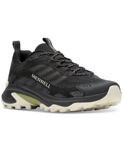 Merrell Men's Moab Speed 2 Logo Shoes In Black