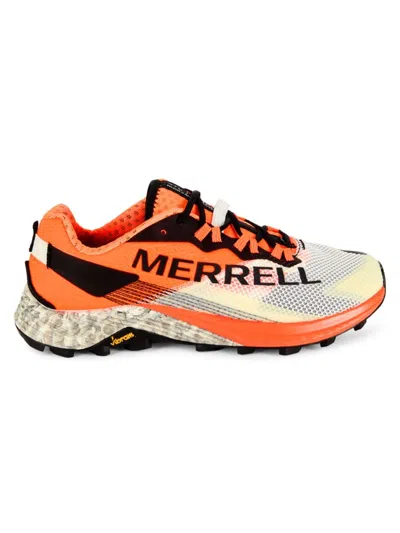 Merrell Men's Mtl Long Sky 2 Logo Low Top Sneakers In Orange Multicolor