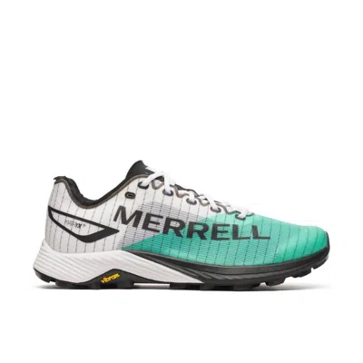 Merrell Men's Mtl Long Sky 2 Matryx Trail Shoes In White/turquoise In Multi