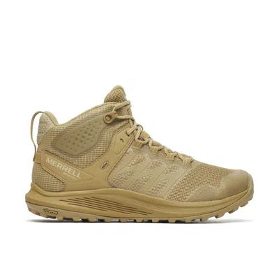 Merrell Men's Nova 3 Mid Tactical Waterproof Boot Wide Width In Neutral