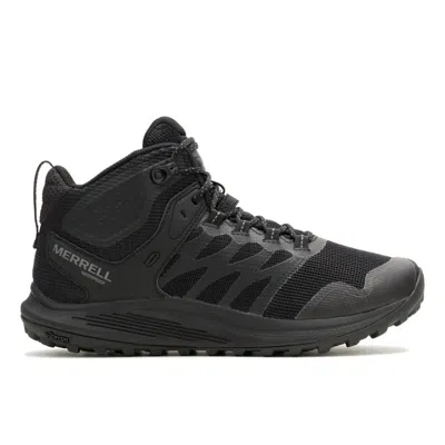 Merrell Men's Nova 3 Mid Tactical Waterproof Boot Wide Width In Black