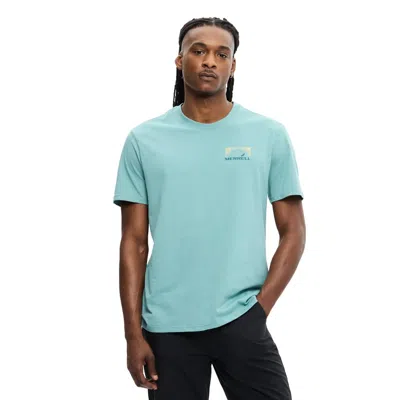 Merrell Men's Stonehollow Graphic Tee In Blue