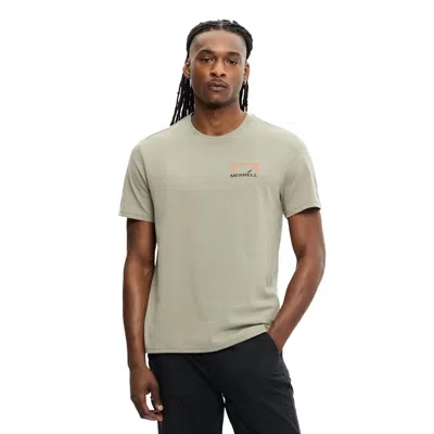 Merrell Men's Stonehollow Graphic Tee In Neutral