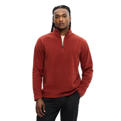 Merrell Men's Timber Fleece Quarter Zip In Brown
