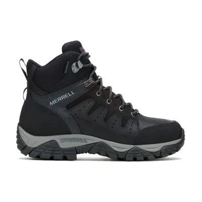 Merrell Men's Windoc 6" Steel Toe Waterproof Work Boot In Black